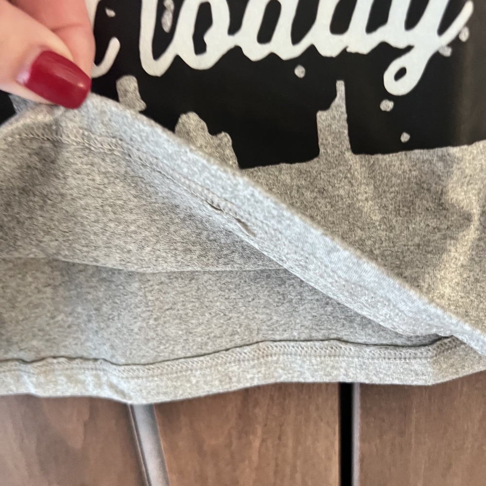 Unbranded-Cropped Sleeveless T-shirt Says Nope Not Today Size‎ L - Picture 3 of 10